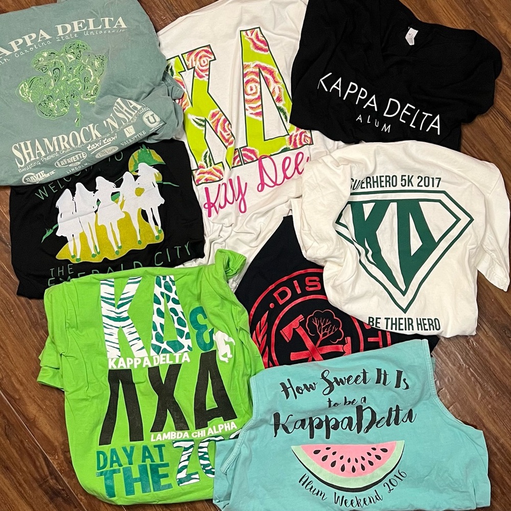 Kappa Delta Long Sleeve, T-Shirt & Tank Bundle
